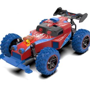 รถของเล่นเด็กไฟฟ้า SJY-Q217B รุ่นสไปเดอร์แมน บังคับวิทยุ ขับเคลื่อนบนทางวิบาก ความเร็วสูงสุด 15 กม./ชม. มินิ RC สำหรับเด็ก - Product Image 1