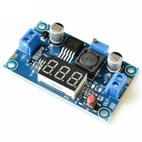 Convertisseur abaisseur de tension DC-DC LM2596 avec affichage LED, voltmètre, adaptateur Buck 4.0~40V vers 1.3-37V, alimentation réglable