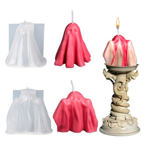 แม่พิมพ์ซิลิโคนสำหรับเทียนหอมฮาโลวีนทำมือ DIY - Product Image 2