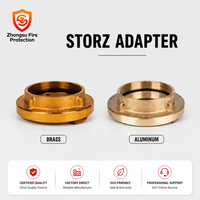 Adaptateur Storz d'usine pour la lutte contre les incendies, série KY, connecteur mâle Storz, raccord de tuyau d'incendie Storz en aluminium et laiton