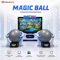 Jeu interactif de boules magiques à rouler, machine d'exercice de fitness multi-joueurs pour aires de jeux intérieures et centres commerciaux (FEC)
