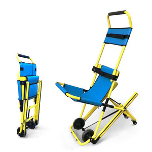 Dragon <b>Stair</b> Climbing Stretcher Aluminum Alloy Foldable Emergency <b>Trolley</b> For Hospital Use - Product Image 3