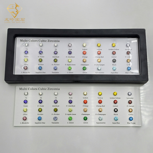 Cubic Zirconia <span class=keywords><strong>Chart</strong></span> 5A CZ Diamond Color Tool Display con caja extraíble - Product Image 6