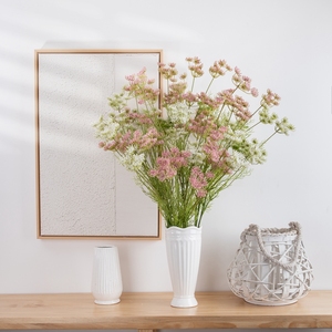 Tiges de fleurs artificielles réalistes en forme de carotte sauvage pour la décoration d'hôtels, de restaurants, de mariages, d'événements et de fêtes - Product Image 6
