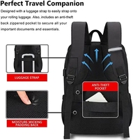 TINYAT personnalisé nouveau élégant Durable loisirs voyage ordinateur portable USB charge étudiant collège ordinateur Bookbag école sac à dos