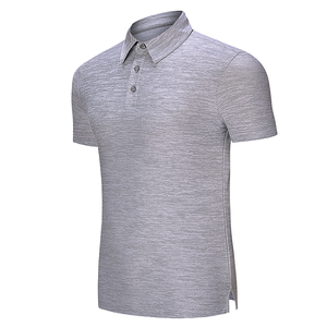 Golf de verano de gama alta para <span class=keywords><strong>Polo</strong></span> para <span class=keywords><strong>hombre</strong></span>, uniforme de entrenamiento de gimnasio de secado rápido, diseño antiarrugas antihielo <span class=keywords><strong>oscuro</strong></span> - Product Image 1