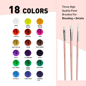 <span class=keywords><strong>Himi</strong></span> Pinturas — nouveau <span class=keywords><strong>Gouache</strong></span> De 18 couleurs, pour artiste - Product Image 5