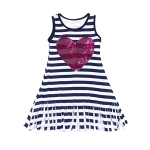 Commercio all'ingrosso Paillettes Striscia Vestito Da Ballo Della Nappa Senza Maniche <span class=keywords><strong>Abbigliamento</strong></span> Per Bambini - Product Image 2