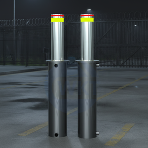 الوان كرتون الفولاذ المقاوم للصدأ التلقائي مربط إلكتروني مرن مضاد للتحطم جهاز تحكم عن بعد حاجز حركة هيدروليكي ارتفاع - Product Image 2