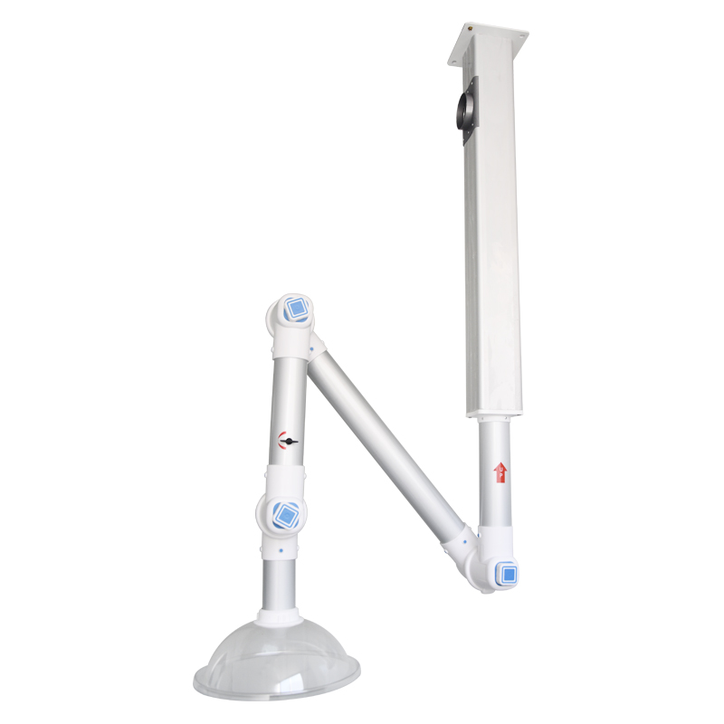 Портативный Однорычажный сварочный экстрактор дыма, машина для экстракции дыма, лабораторные гибкие рычаги для экстракции дыма