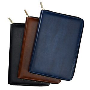 Phong cách mới fabrizio RFID Zip danh mục đầu tư máy tính xách tay lưu ý cuốn sách nhật ký Tạp Chí - Product Image 5