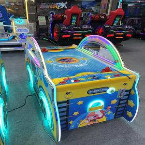 เครื่องเล่นเกมฮอกกี้อากาศแบบตั้งโต๊ะสำหรับเด็ก - มีไฟ LED สร้างบรรยากาศ โครงสร้างโลหะ ABS พร้อมระบบตรว<span class=keywords><strong>จ</strong></span><span class=keywords><strong>จ</strong></span>ับการเคลื่อนไหว ใช้พลังงานไฟฟ้า เหมาะสำหรับทุกวัย - Product Image 4