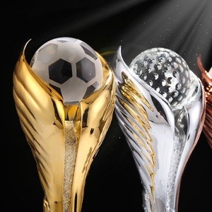 JINZUN Venta Directa de Fábrica Trofeo de Resina para Deportes Mundiales, Balón de Fútbol, Baloncesto, Golf, <span class=keywords><strong>Copa</strong></span>, OEM/ODM - Product Image 2