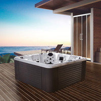 USA Acrylique 7 Personnes Bain à Remous Extérieur Balboa Spa Bain à Remous BG-8878