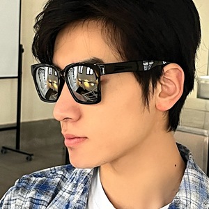 Lunettes de soleil rectangulaires pour hommes, monture intégrale, polarisées UV400, pour la conduite, adultes 2025 - Product Image 3