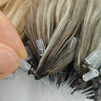 Ekstensi Rambut Bulu H6 6d H3 Grosir Pabrik Berkualitas Tinggi 100% Rambut Asli Virgin Cuticle Human Hair H Tips untuk Salon