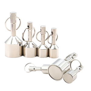 Llavero Desmontable de Moda, Llavero DIY al por Mayor, Anillos de Llavero de <span class=keywords><strong>Metal</strong></span> Dobles Novedosos, Llavero Desmontable de Liberación Rápida - Product Image 6