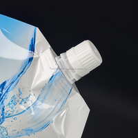 Pochettes souples personnalisées imprimées en héliogravure de 500 ml et 5 L avec bouchon pour jus, eau minérale, champagne, vodka, boissons - Pochettes souples de qualité alimentaire