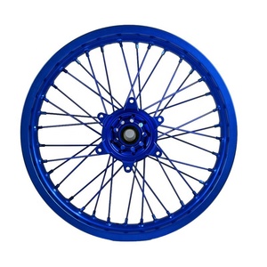 Jeu de roues de motocross 21 18 19 pouces pour Yamaha <span class=keywords><strong>YZ</strong></span> <span class=keywords><strong>125</strong></span> 250 YZF 450 7050-T6 en aluminium CNC anodisé, jantes de course durables pour moto tout-terrain - Product Image 2