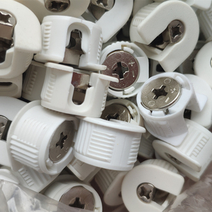 Tuerca de rueda excéntrica para muebles, pieza de conexión de muebles de madera, posicionamiento de barra de hierro de aleación, tres en uno - Product Image 3