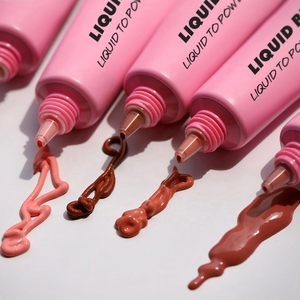 บลัชออนบลัชออนแบบน้ำเป็นแป้งสูตรวีแกนกันน้ำโลโก้แบบกำหนดเอง - Product Image 2