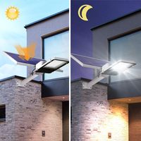 Vente directe usine : Lampadaire solaire extérieur LED 3000W pour routes, étanche IP66, en ABS, CRI 95 élevé, avec télécommande et détection automatique