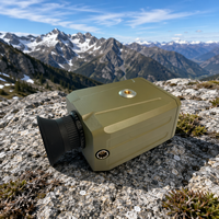 Télémètre laser multifonctionnel portable de haute précision pour la chasse, télescope monoculaire intelligent