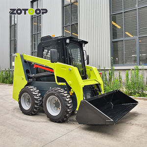 Mini Skid Stuur Loader Kleine Site Bediening Hydraulische Controle Lader Skid Stuur Met Cabine - Product Image 1