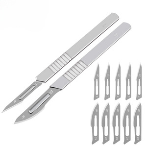 Lames industrielles en acier au carbone, lames de remplacement taille 11 23 pour greffage, gravure, réparation, découpe et application de film - Product Image 1