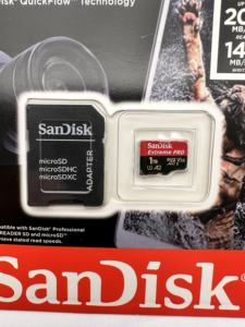 <span class=keywords><strong>Tarjeta</strong></span> de Memoria SanDisk Extreme Pro Original Nueva de Alta Velocidad, 16GB 32GB 64GB 128GB 256GB con Adaptador - Product Image 3