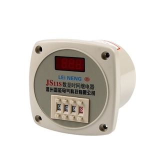 Relé de Retardo de Tiempo Js11s, AC220V 380V DC24V, Ajustable de 0.01S a 999H, con Pantalla Digital - Product Image 2