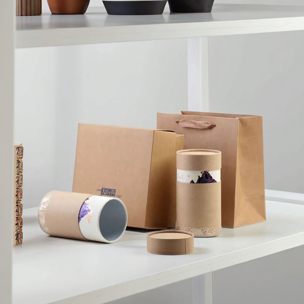 Custom Branding Paper Canister Unique Packaging Solution for Promotional Products-Paper Tube