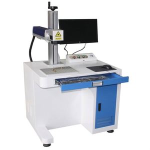 เครื่องยิงเลเซอร์ UV สำหรับทำเครื่องหมายบนขวดพลาสติก เครื่องทำเครื่องหมายแบบตั้งโต๊ะ - Product Image 1