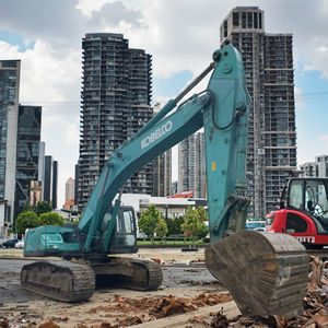 Excavadora Kobelco SK350 usada de alta calidad, 35 toneladas, motor Original, excavadora grande usada de segunda mano Komatsu SK350 - Product Image 5