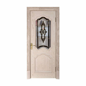 Imprimación blanca rimer moldeado Puerta de dormitorio para Canadá irrompible de la puerta de vidrio templado de vidrio blanco de entrada de baño - Product Image 4