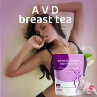 Thé naturel aux seins en gros Thé à base de plantes pour le raffermissement des seins et l'amélioration de la beauté Thé pour l'agrandissement des seins