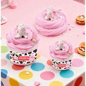 Pots de slime gonflant faits main, imaginatifs et colorés, à texture lisse, pour enfants, anti-stress, durables, pack de divertissement DIY en pâte à modeler - Product Image 3