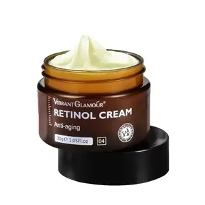 VIBRANT GLAMOUR Retinol Face Cream Anti-Aging Remove Wrinkle Whitening Brightening Moisturizing Retinol Cream30g