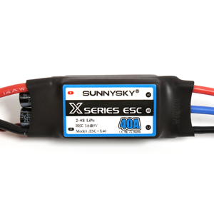 Ventes chaudes SUNNYSKY 18A/40A/60A/80A Avion à voilure fixe Avion sans pilote Électronique sans balais 2-6S 2-4S ESC - Product Image 2