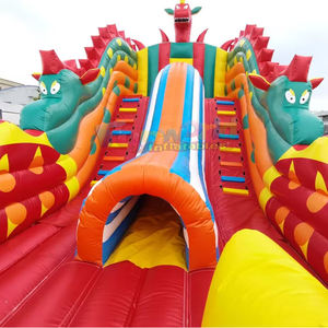 Ciudad inflable de dinosaurios, parque inflable gigante, parque temático al aire libre, parque de atracciones, castillo inflable grande - Product Image 6