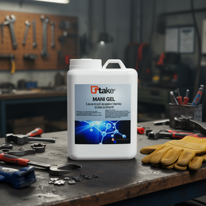 Ttake Mani Gel 1L Abrasive Hand <b>Cleaner</b> White <b>Solvent</b> Free - Product Image 3