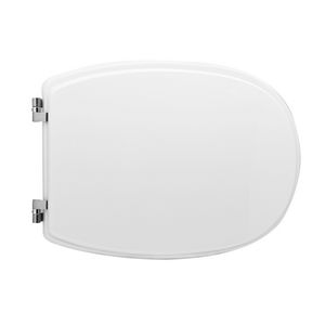 Asiento de Inodoro Pozzi Ginori Citterio Forma 6 Blanco 53 cm de Longitud con Bisagras de Pasaje - Product Image 1