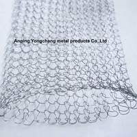 Machine à tricoter circulaire tissée 32 40 aiguilles à mailles en acier inoxydable 100mm