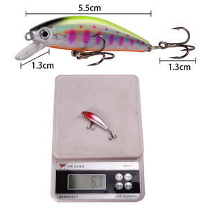 Señuelo de Pesca <span class=keywords><strong>SWORDFISH</strong></span> Five-eyes, Tipo Minnow, Impreso, de Largo Alcance, 6.7g, Alta Calidad, Micro-Size, ABS, para Agua Dulce y Lagos - Product Image 4