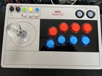 Manette Arcade 8BitDo V3 Multi-mode avec Affichage LED en Temps Réel, Compatible PC/Steam, Moteur de Vibration et Bouton Turbo