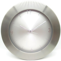 Jam Dinding Logam Aluminium Sederhana Mewah Reida Langsung dari Pabrik, Dekorasi Rumah, Logo Kustom, Modern, Senyap, Bulat, Kecil C