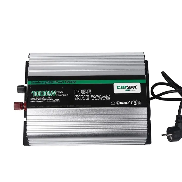 1kw UPS Với 1000W Solar Power Inverter Sạc Pin