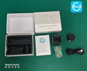 Mới Nhất Mini Trong Nhà Wifi/4G Camera Không Dây Với AI Phát Hiện 2-Cách Âm Thanh Điện Năng Thấp Pin CMOS Cảm Biến - Product Image 2