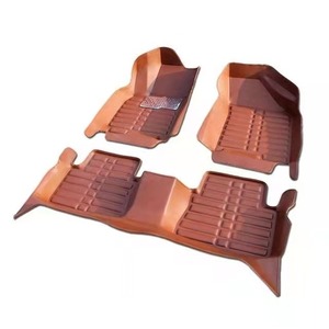 Tapis de sol de voiture complets, design moderne élégant, imperméables, en EVA non toxique et inodore, épaisseur 5 mm, pour un ajustement universel - Product Image 1