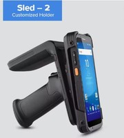Lector de mano RFID UHF Chainway R6 con Android, escáner 2D inalámbrico de largo alcance, CPU, lector de identidad Chainway R6 UHF en stock